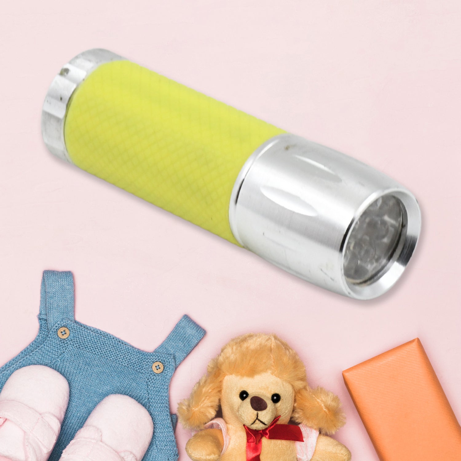 Mini LED Flashlight Torch – High Lumen Pocket Light (Battery Not Included)