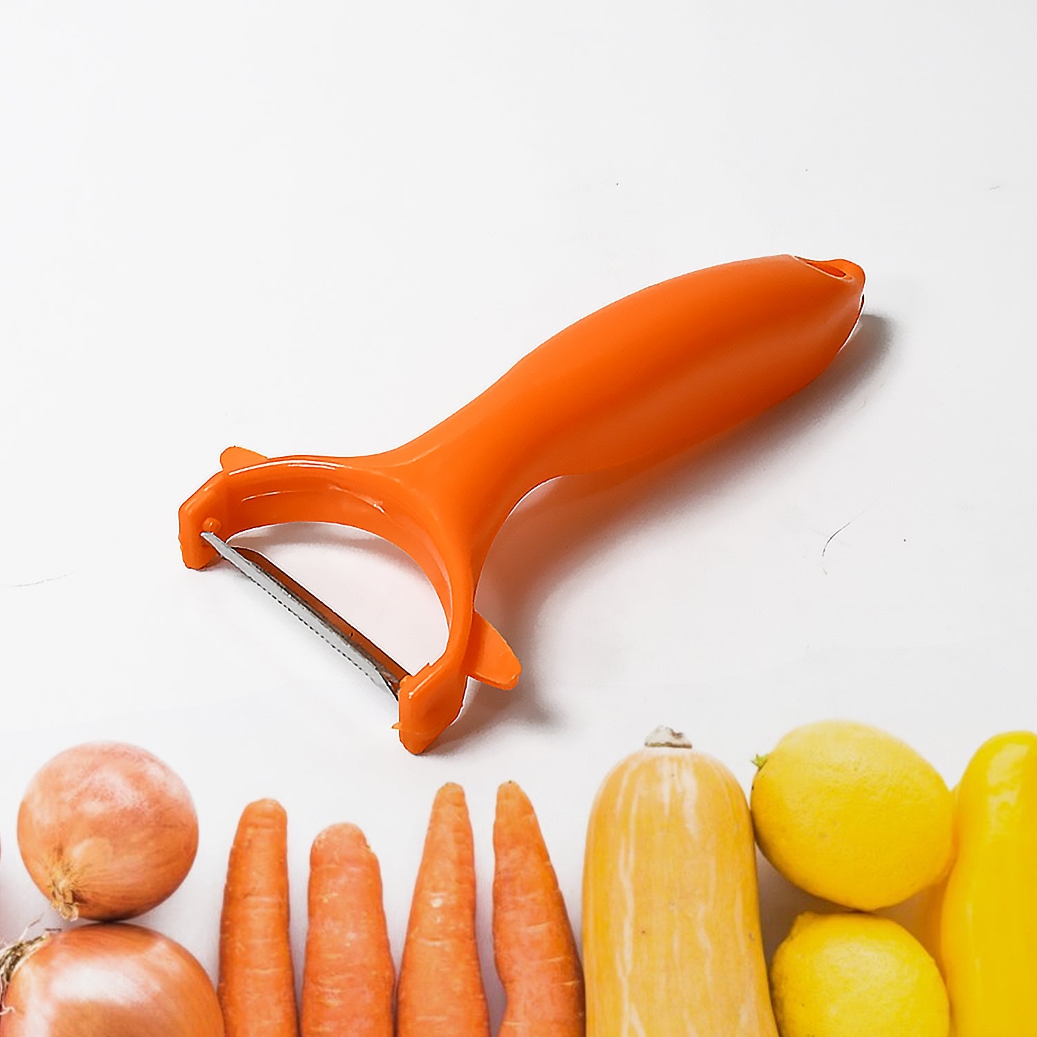 2 in 1 Kitchen Combo Lighter with Vegetable Cutter Peeler For Kitchen (2 Pc Set)