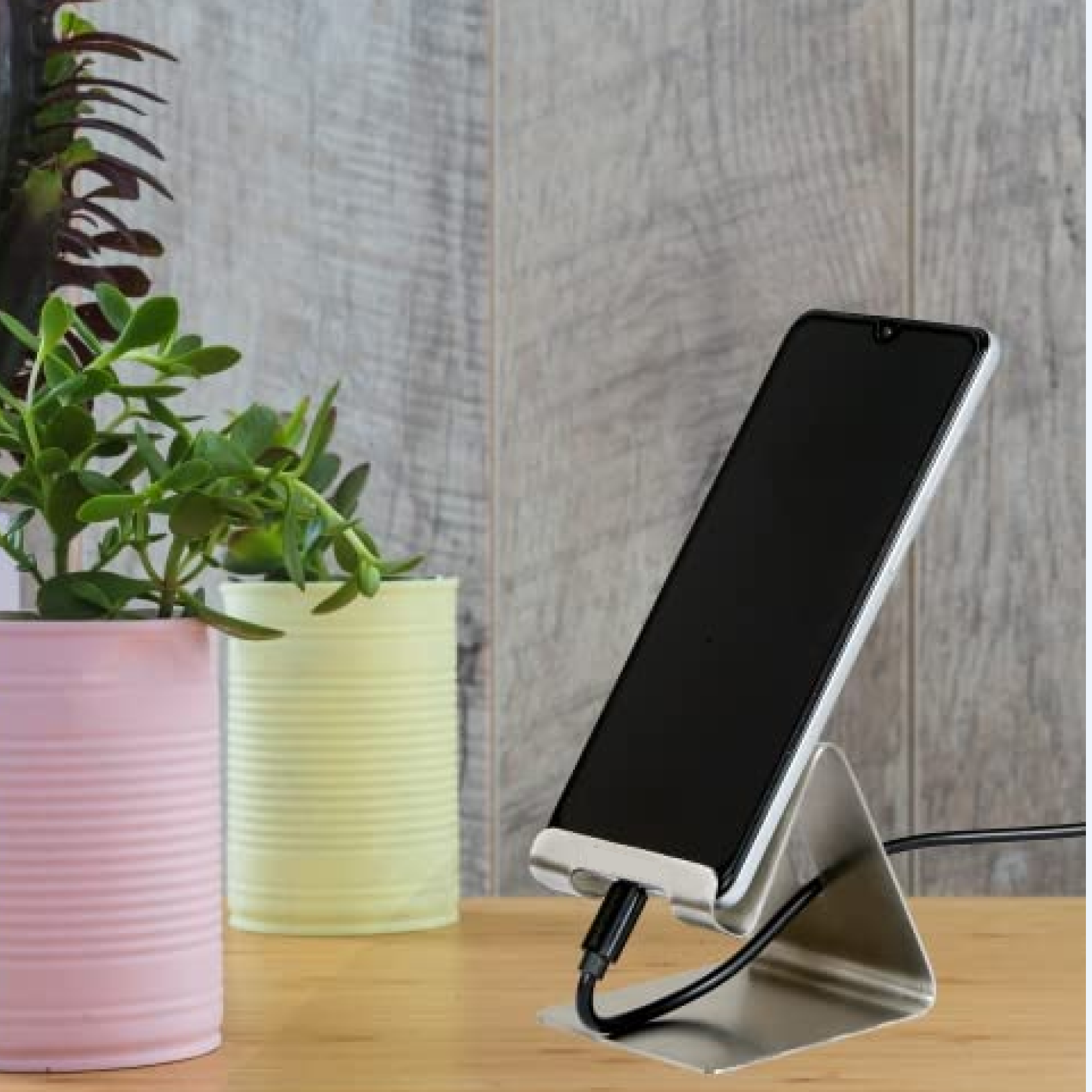 Stainless Steel Universal Mobile & Tablet Stand Holder - (1 Pc)