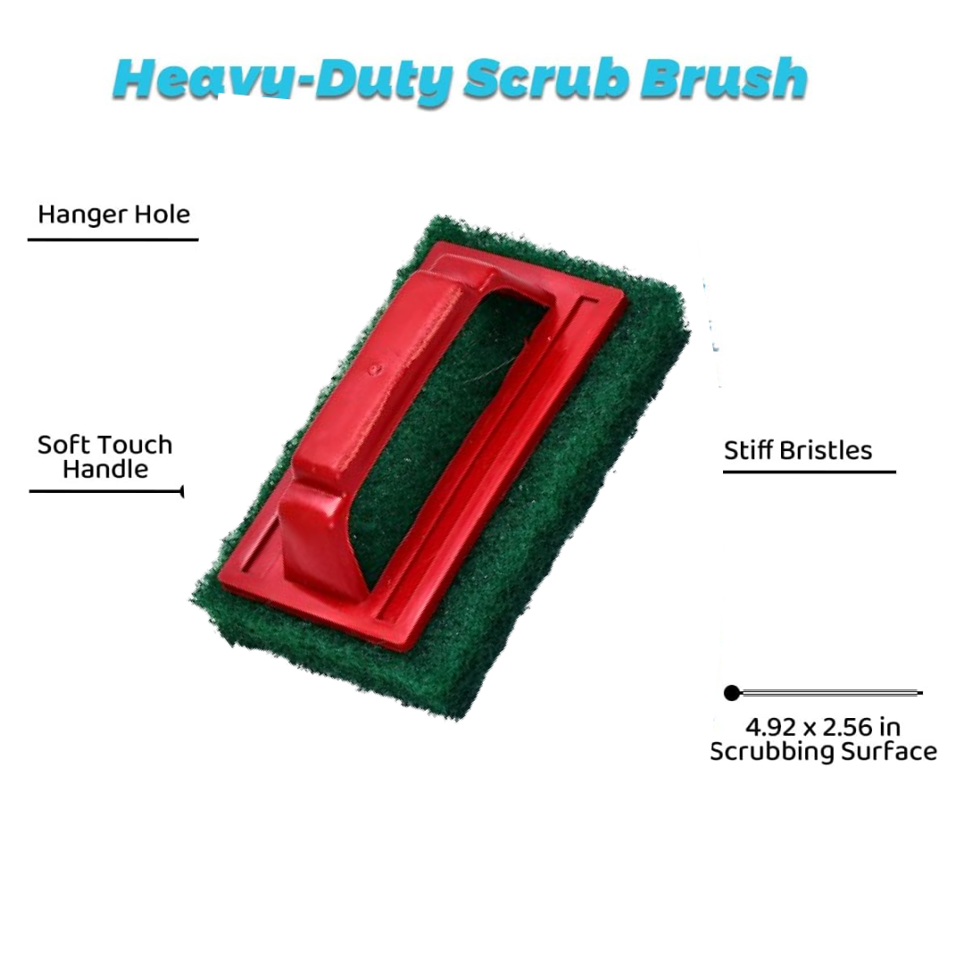 Tile cleaning multipurpose scrubber Brush with handle