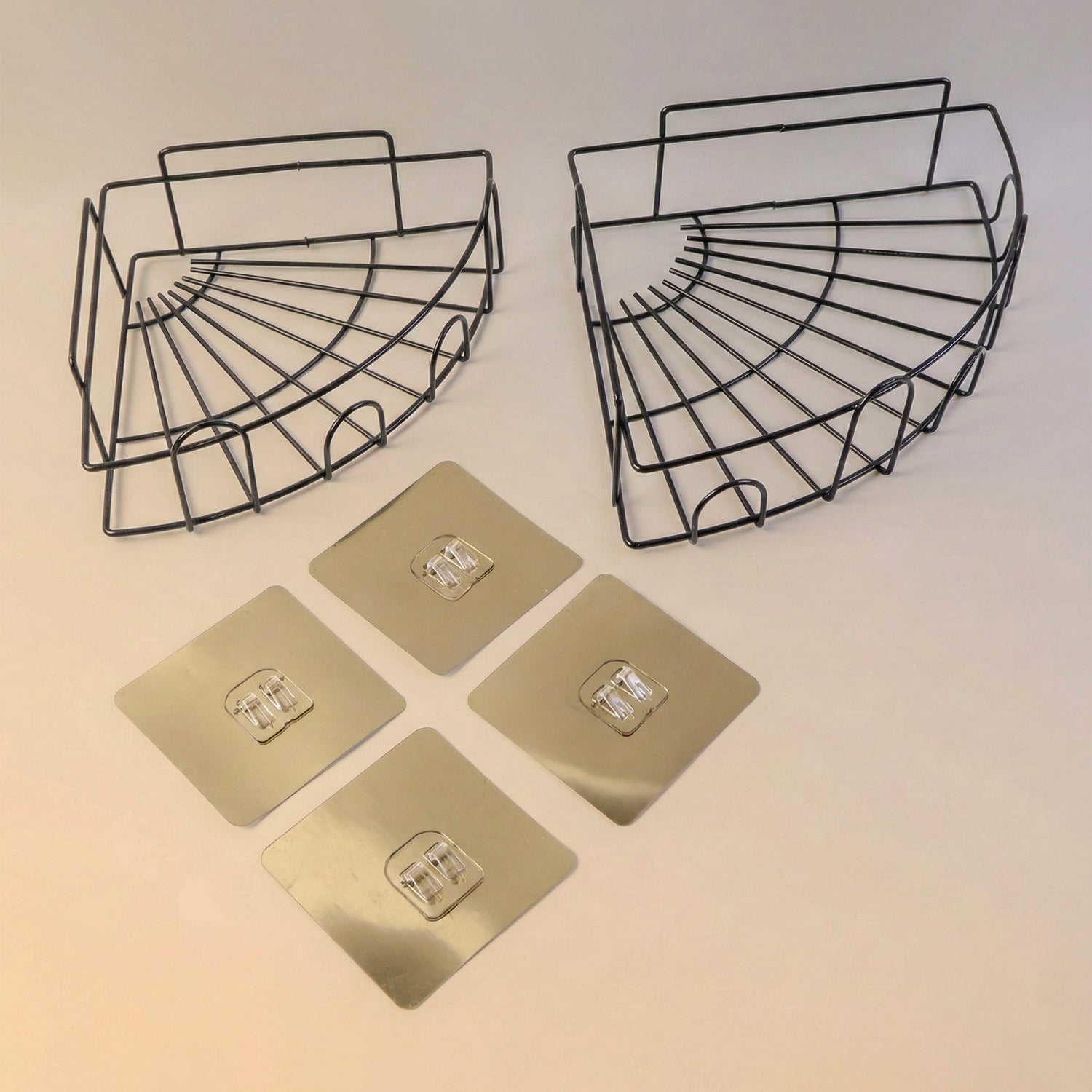 2 Pc Shower Caddy Corner for holding and storing various household stuffs and items etc.