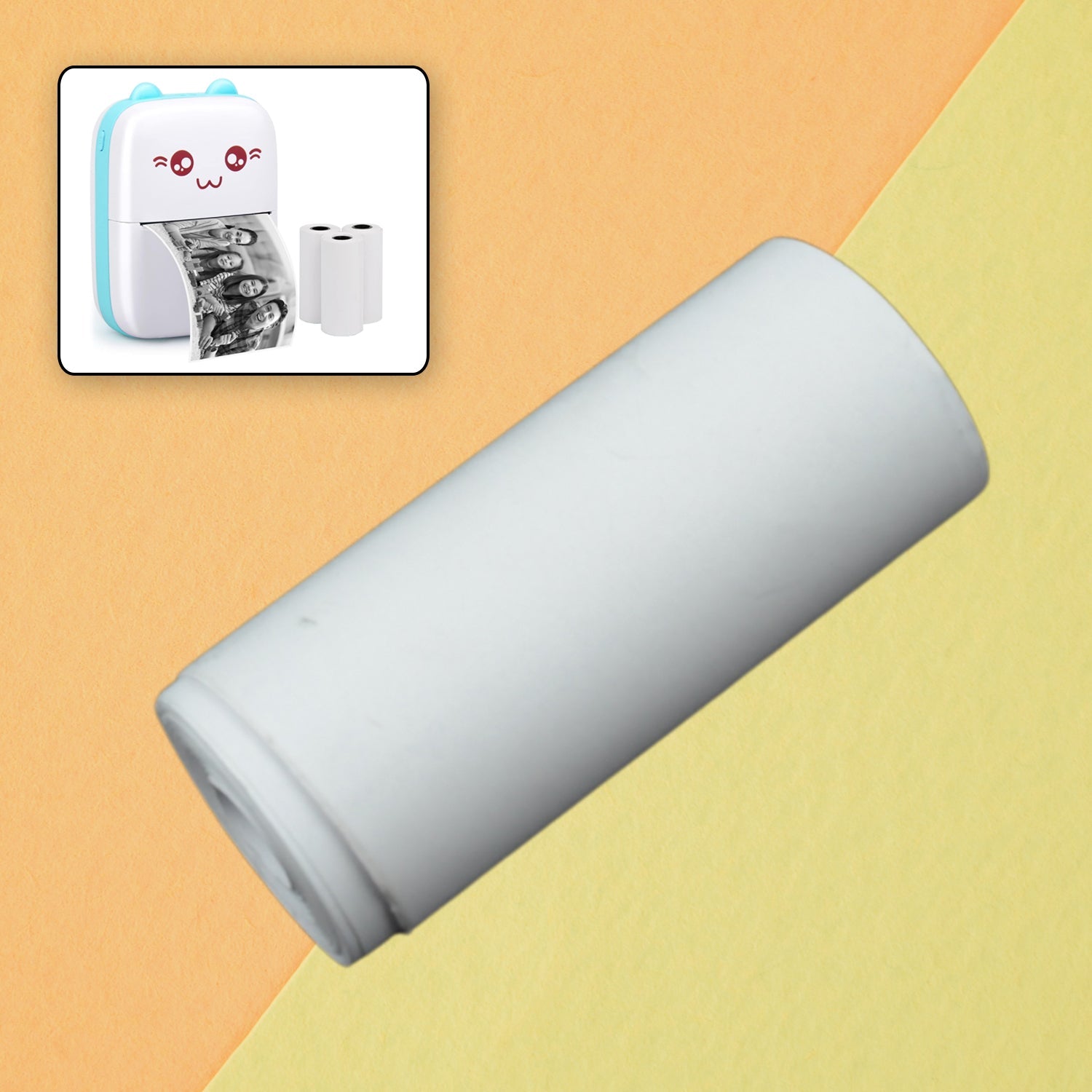 Thermal Printer Paper Roll – Aging Resistant, Fast Color, Portable (1 Pc)