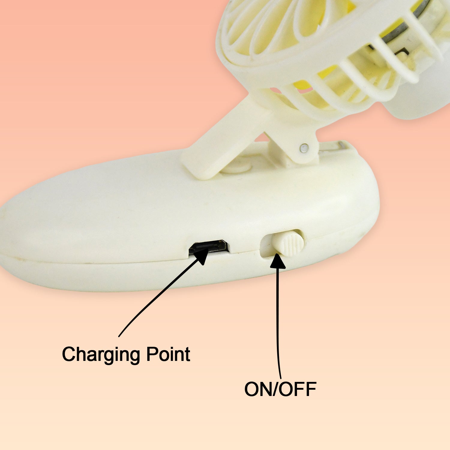 Mini USB Handheld Fan – Portable Rechargeable Mini Fan for Home &amp; Travel