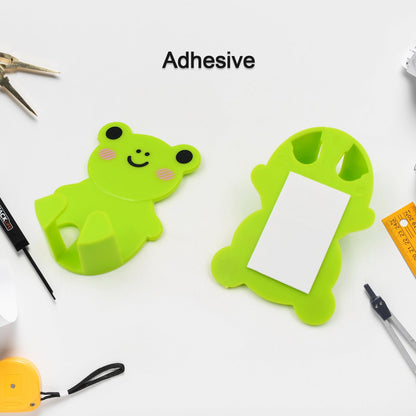 Plastic Adhesive Cable &amp; Socket Holder – 2-Piece Set for Office, Home &amp; Restaurant