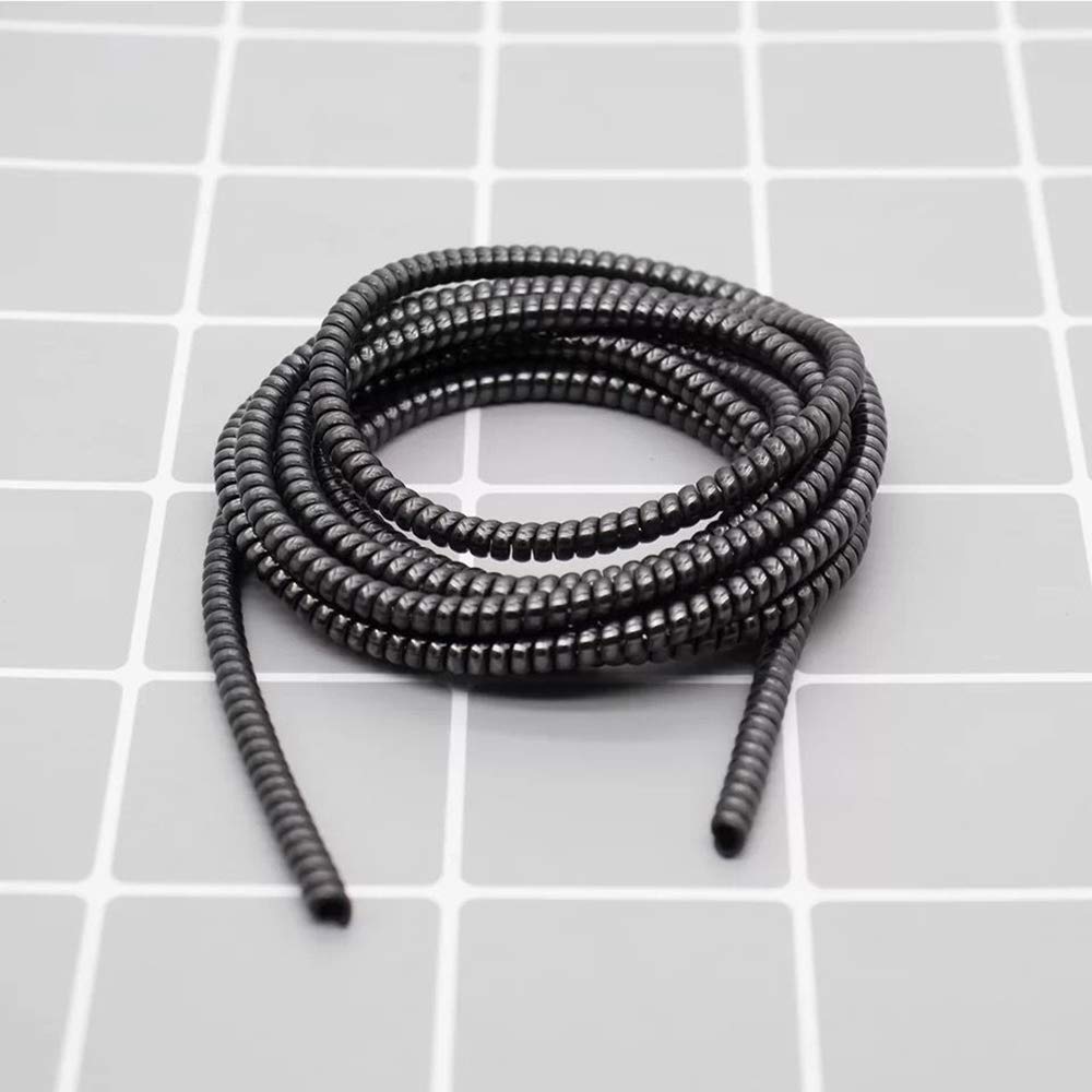 Metallic Cable Protector for Cords &amp; Headphones (Spiral Wrap)