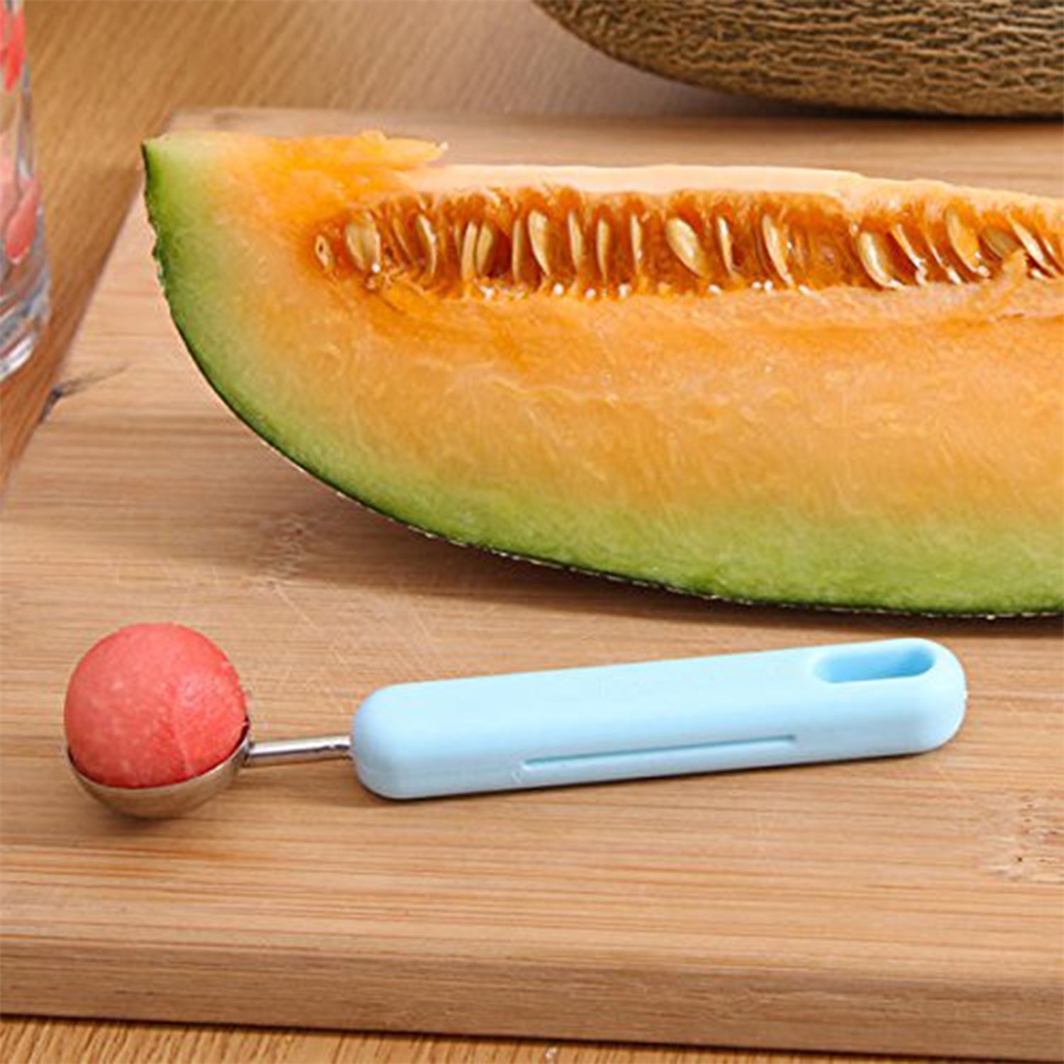 2-in-1 Fruit Peeler &amp; Baller for Avocado &amp; Watermelon (1 Pc, Kitchen)