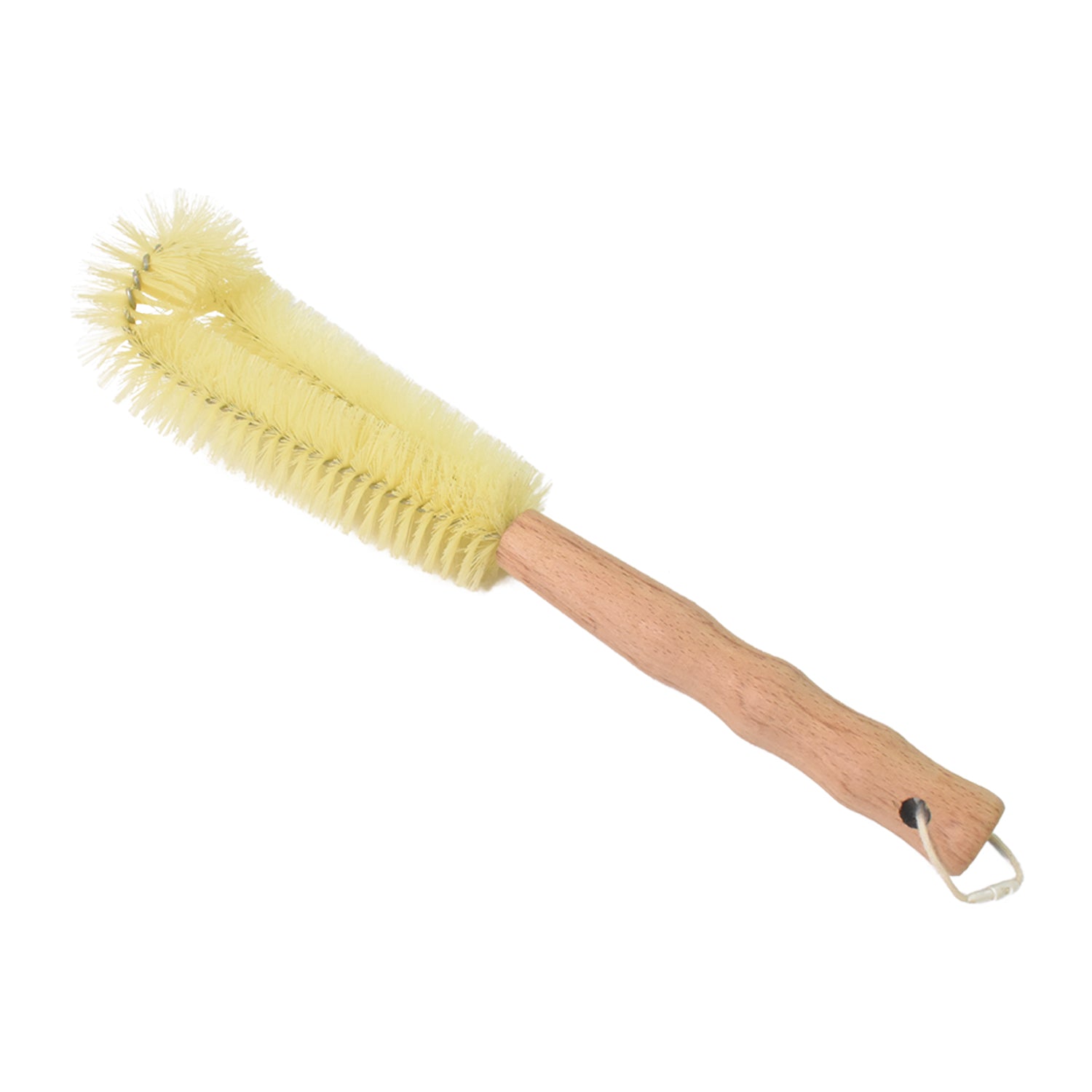 13 inch Bottle Brush, Bristle Brush with Wood Handle