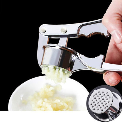 2 in1 Garlic Masher Premium Garlic Press &amp; Walnut Cracker Opener (1 Pc)