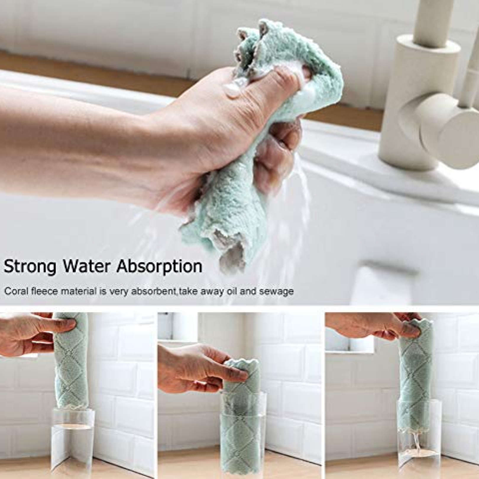 Multi -Purpose Wash Towel for Kitchen (20x12cm)