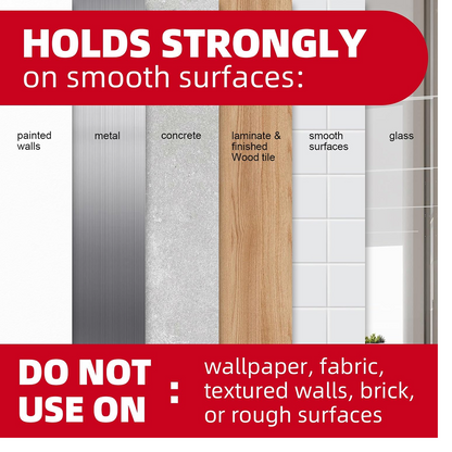 Adhesive Screw Wall Hook for Home &amp; Office Hanging