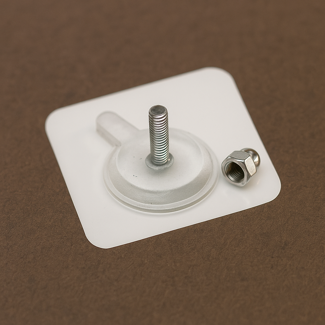 Adhesive Screw Wall Hook for Home &amp; Office Hanging