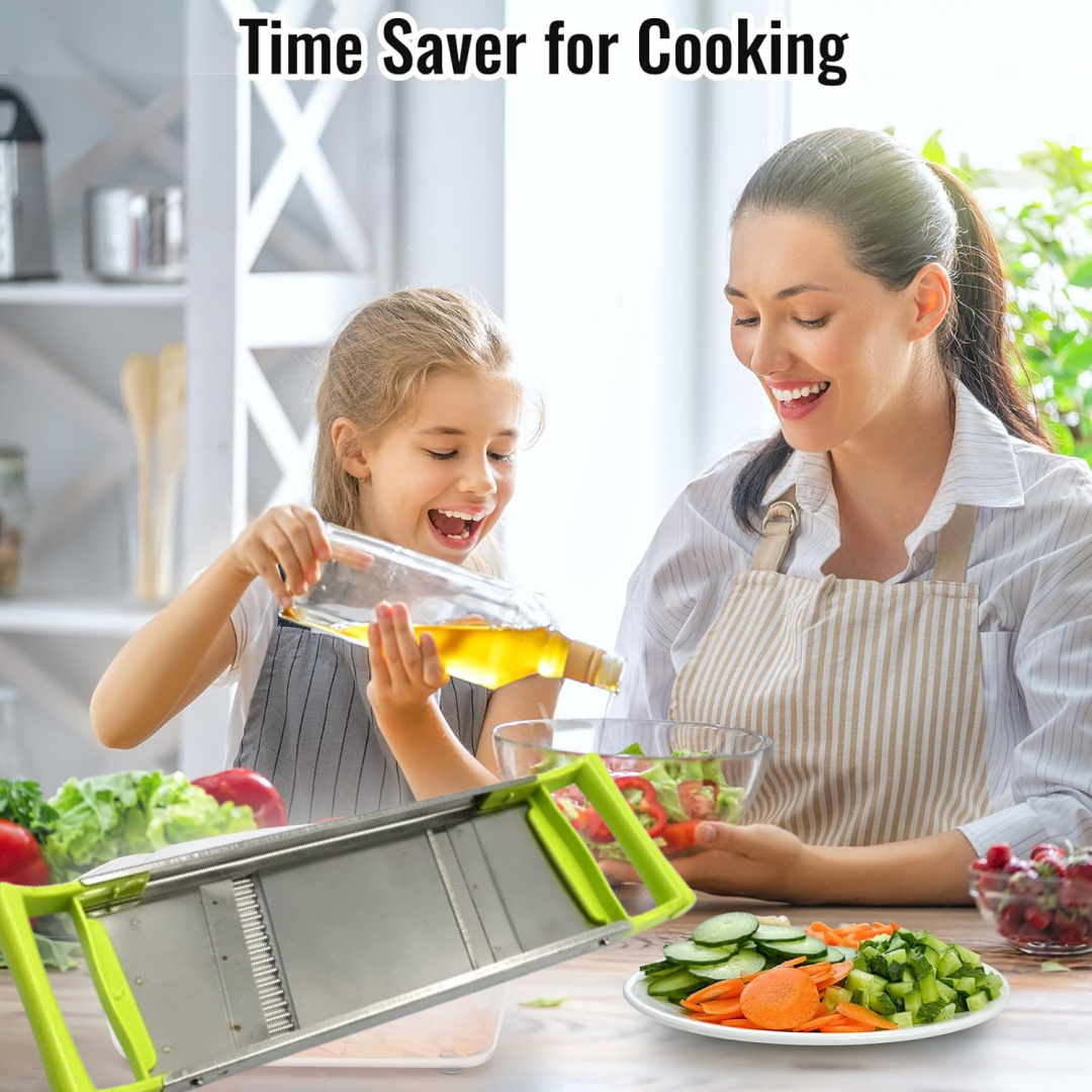 2 in 1 Potato Slicer used in all kinds of household kitchen