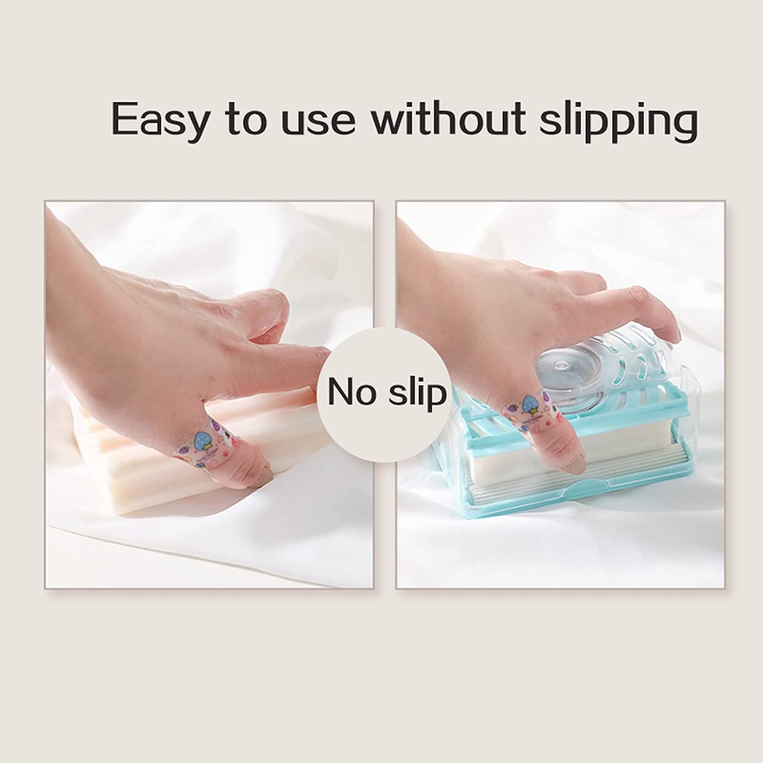2-in-1 Portable Soap Dish &amp; Dispenser: Roller, Drain Holes, Foaming