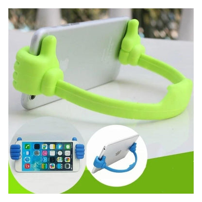 Hand-Shaped Mobile Stand – Universal Support for Home &amp; Office (1 Pc, With Color Box)