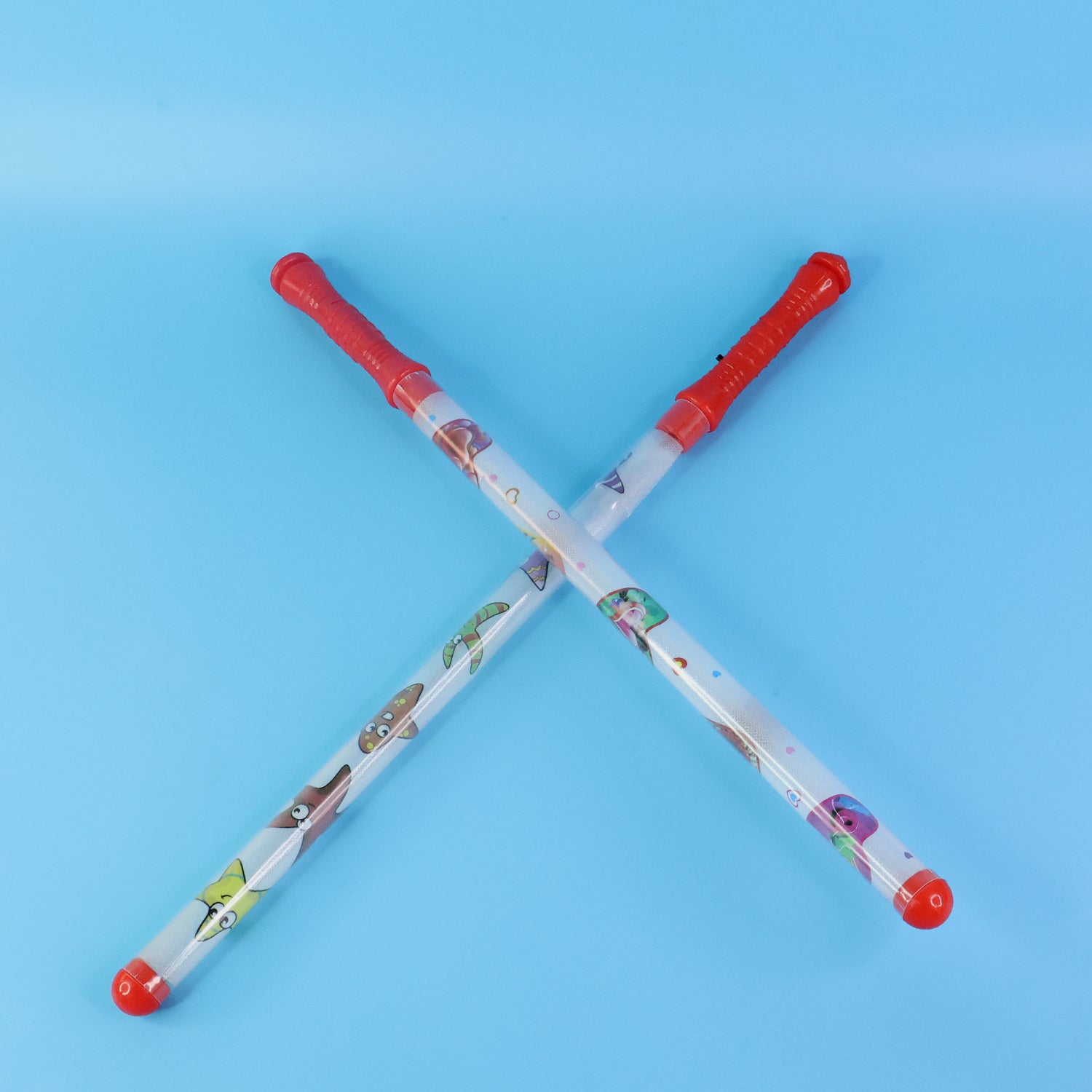 2 Piece LED Dandiya Sticks Set – Color Changing Light-Up