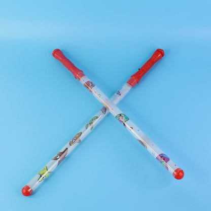 2 Piece LED Dandiya Sticks Set – Color Changing Light-Up