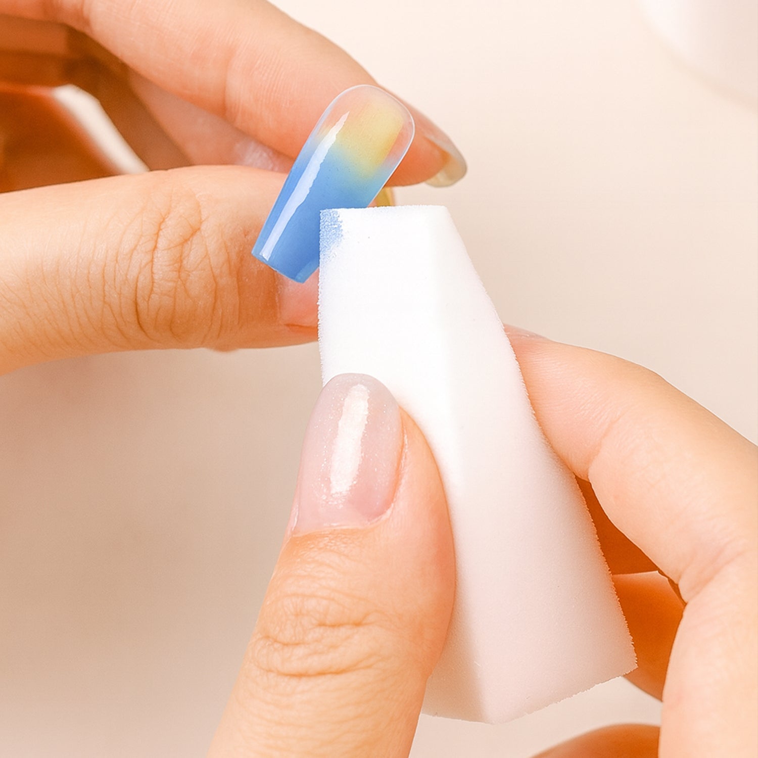 10 Pcs Nail Buffer Blocks – Professional Manicure &amp; Pedicure Nail Polishing Sponge