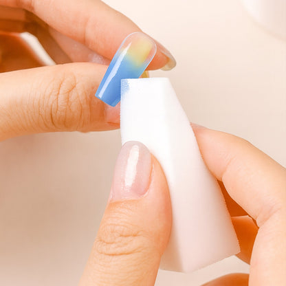 10 Pcs Nail Buffer Blocks – Professional Manicure &amp; Pedicure Nail Polishing Sponge