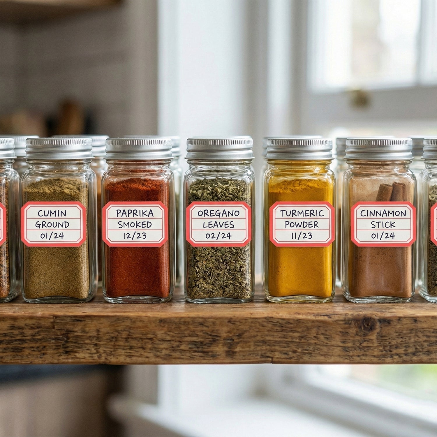 1 Sheets Self-Adhesive Label Stickers