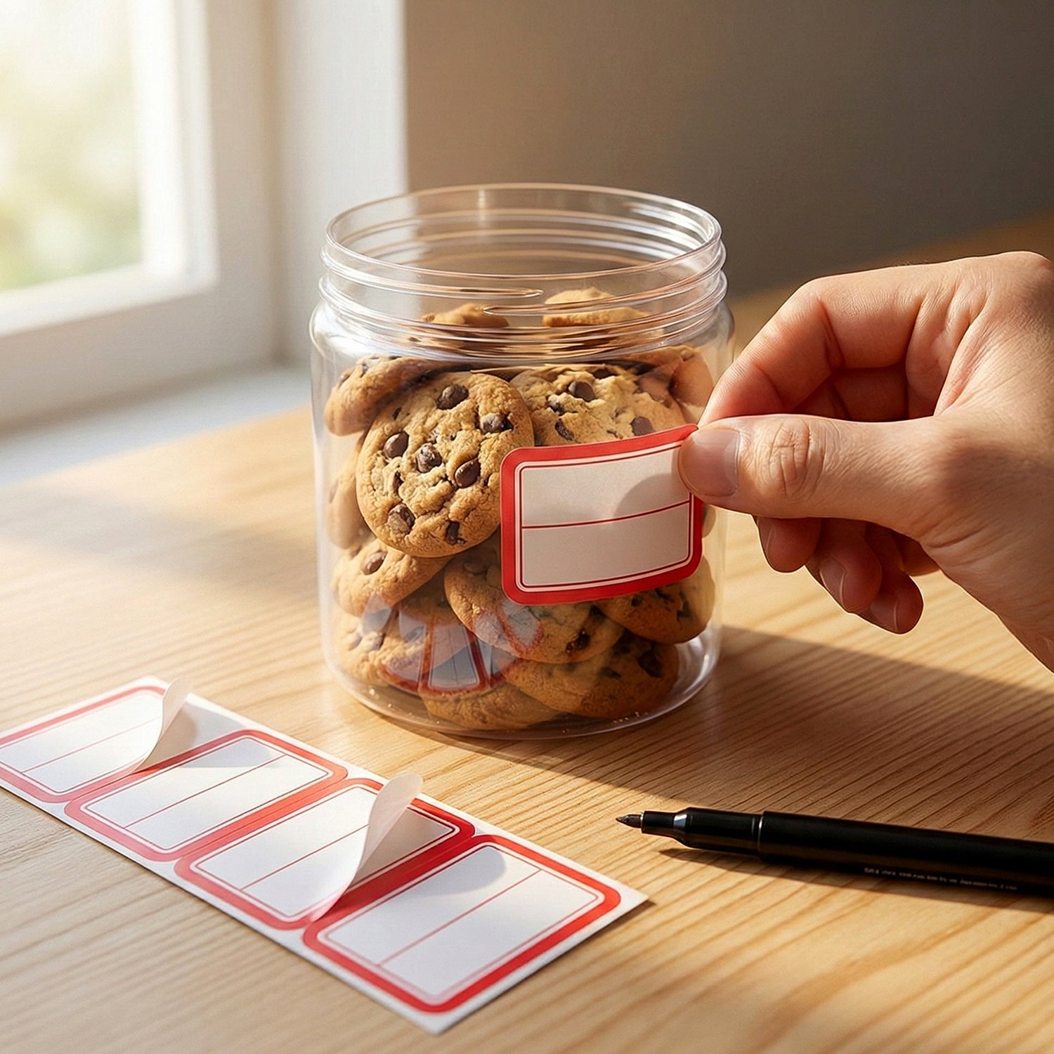 1 Sheets Self-Adhesive Label Stickers