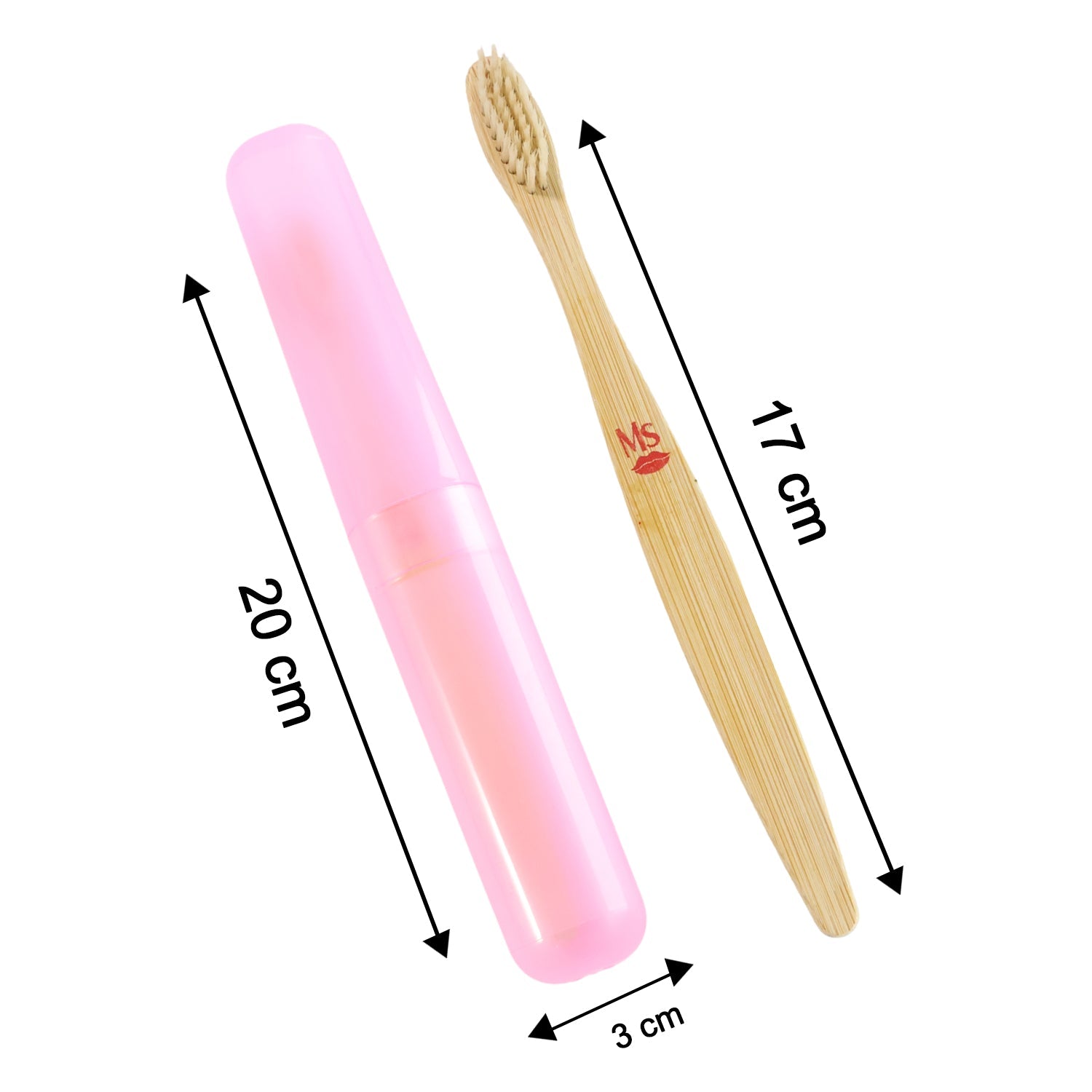 2-in-1 Soft Toothbrush &amp; Tongue Cleaner for All Ages (1 Pc, With Cover)