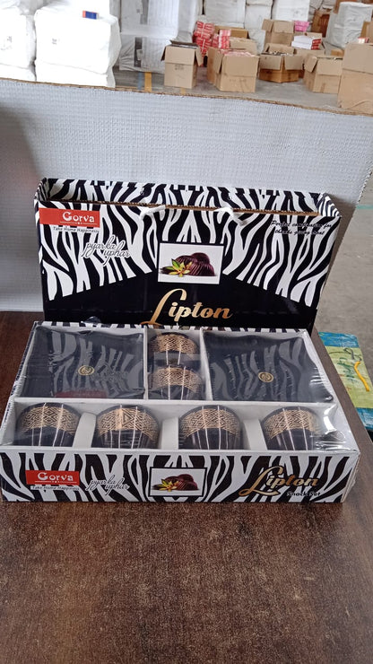 2 Bowl &amp; 6 Glass Snake Set ( 8 Pc Set )