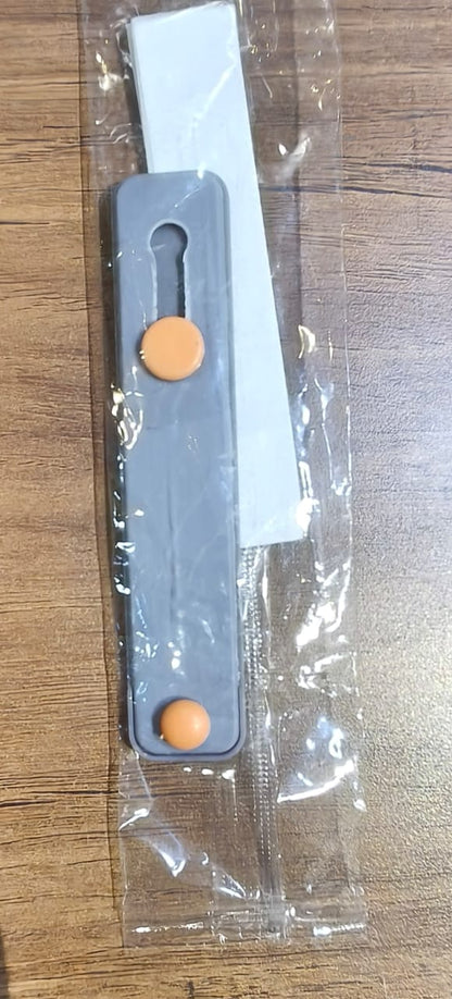 Dark Grey Phone Loop Finger Holder, Phone Grip Straps Silicone Phone Finger (1 Pc)